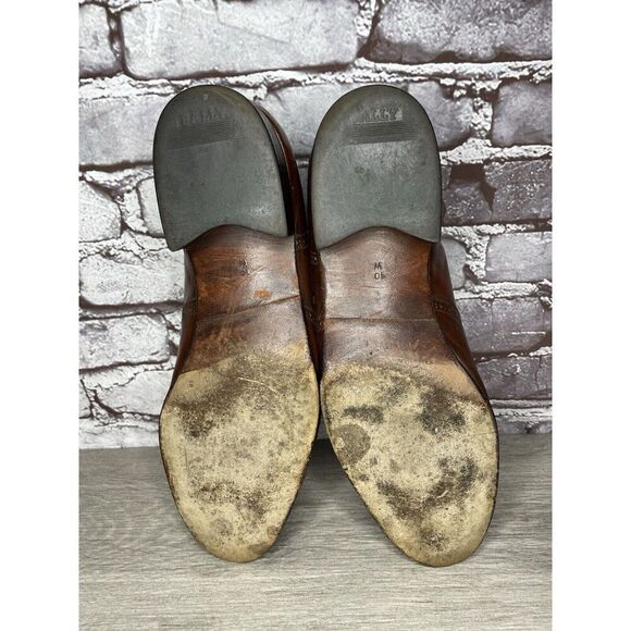 Bally Satolas Brown Leather Wingtip Tassel Loafer Dress Shoes Men Sz 10M US/43EU main image 9